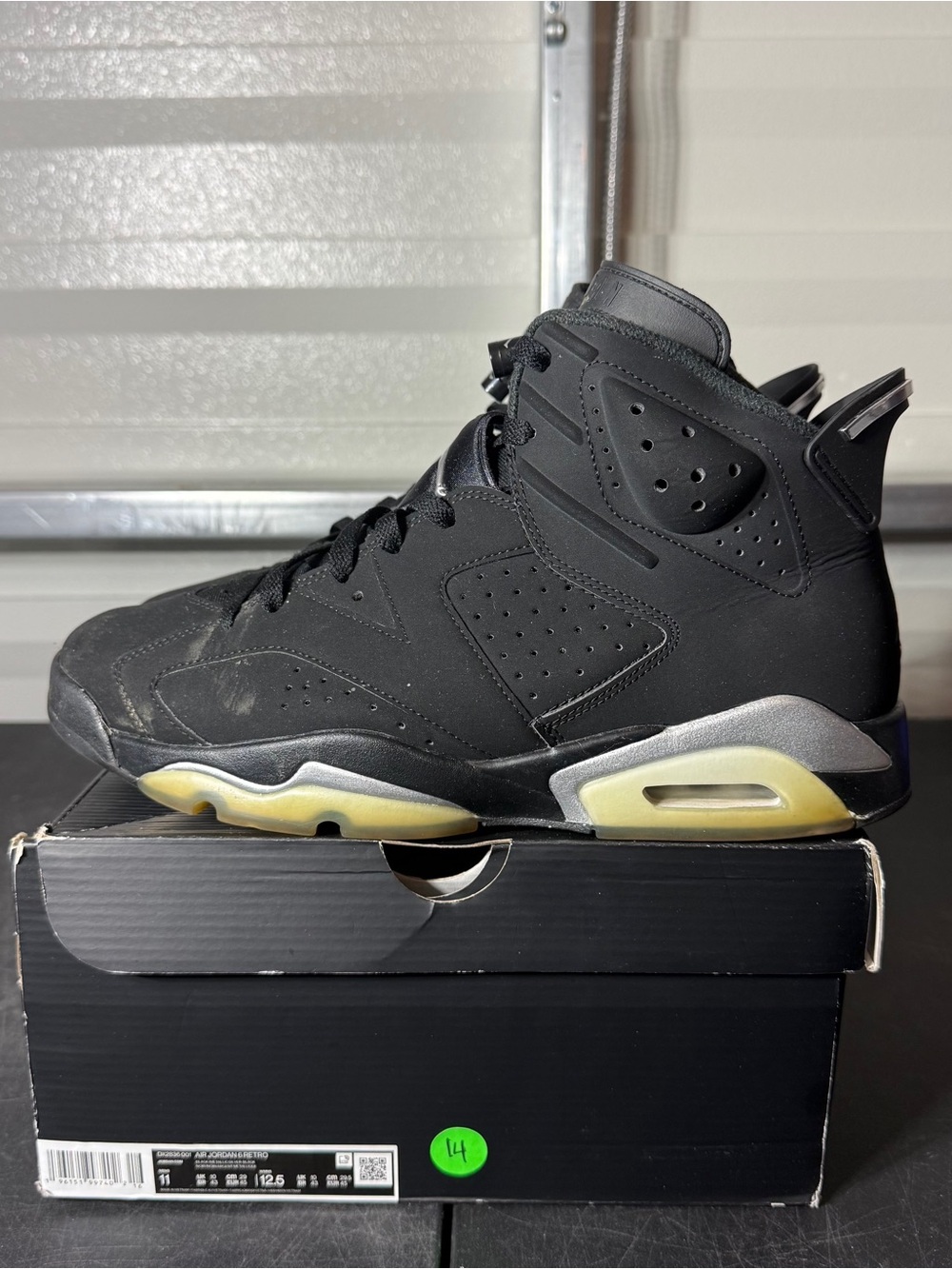 Size 11 - Air Jordan 6 Retro Chrome